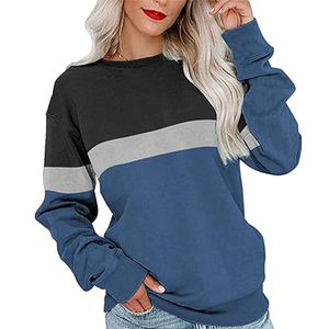 Sudaderas de lana extragrandes de diseño personalizado para mujer, nuevo estilo informal con logotipo frontal para invierno - Product Image 2