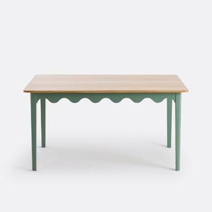 Table à manger carrée classique en bois de conception de nouvelle vague 4 6 8 10 sièges meubles Restaurant café Table à manger - Product Image 2