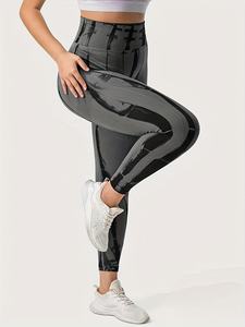 Leggings de Yoga Transpirables para Mujer al por Mayor, de Cintura Alta, Ajustados, Elásticos, para Entrenamiento, Gimnasio, Fitness, Leggings Deportivos sin Costuras - Product Image 3