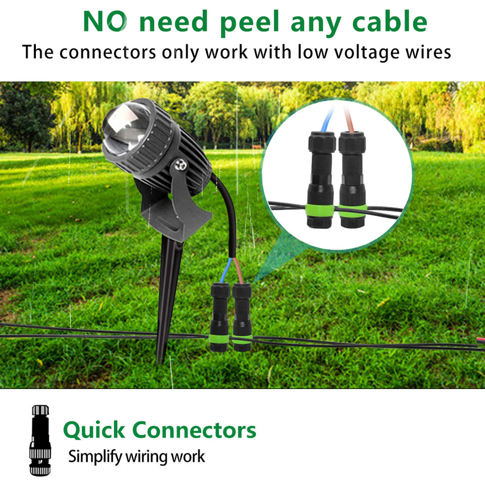 YXY IP65 Waterproof Low Voltage Wire Cable Connector