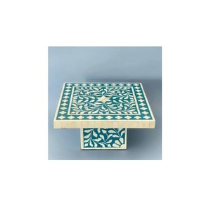 Support à gâteau en incrustation d'os et support à gâteau en incrustation de résine Porte-gâteau en incrustation d'os par artisanat indien à bas prix artisanat naturel - Product Image 5