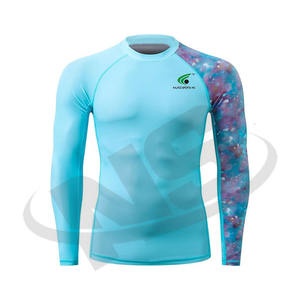 ชุดแรชการ์ดผู้ชายขายดี ทนทาน ผลิตตามสั่ง แขนยาว แห้งเร็ว ระบายอากาศได้ดี ผ้าโพลีเอสเตอร์/คอตตอน ดีไซน์แบบกิโมโนยิวยิตสู - Product Image 5