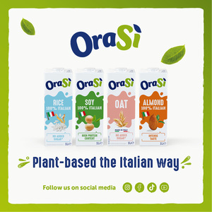 Boissons végétales OraSi au goût envoûtant de noisette, 1 litre, 12 unités - Product Image 6