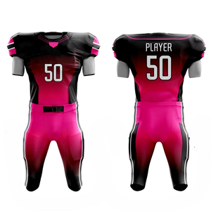 Ropa deportiva personalizada por sublimación de alta calidad, uniformes americanos, camisetas de fútbol americano para hombres, uniforme a la venta, servicio OEM - Product Image 1