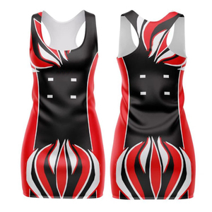 Uniforme de Netball Personalizado de Alta Calidad, 100% Poliéster, Antibacterial, Impresión Digital, Reversible, Sin Costuras, Transpirable y de Secado Rápido - Product Image 1