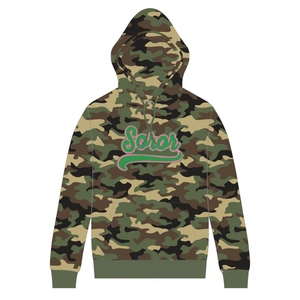 Sudadera con Capucha Camo 08 Soror, Sudadera Informal y Elegante para Mujeres de Hermandad Universitaria, Color Rosa y Verde - Product Image 5