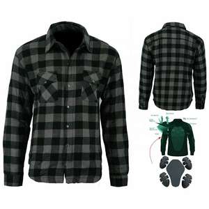 Camisa de Franela Clásica para Hombre en Color Negro con Contraste, el Mejor Material, Tela Suave, Camisa de Franela Hecha a Medida - Product Image 1