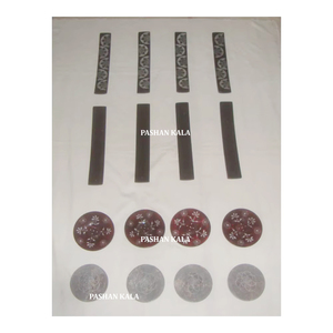 Soporte para Incienso de Piedra Jabonosa Natural con Diseño Floral Tallado a Mano en Formas Redondeadas y Rectangulares para Decoración del Hogar - Product Image 1