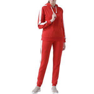 Chándal de Invierno para Mujer |   Conjunto de Sudadera con Capucha y Pantalones Deportivos de Forro Polar Grueso con Lentejuelas - Product Image 4