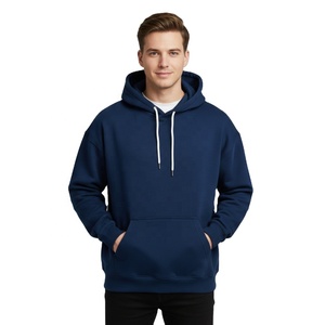 Meilleur sweat à capuche en coton brodé pour hommes avec options de personnalisation des tailles et des couleurs. - Product Image 3