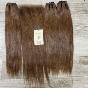 Un donneur naturel brun vietnamien Remy cheveux HD dentelle Styles crépus droite lâche vague Jerry Curl corps vague eau Extensions de cheveux - Product Image 1