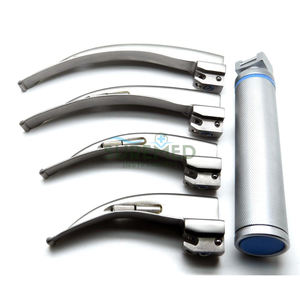 Laringoscopio Manual de Acero Inoxidable de Primera Calidad en Oferta, Juego de Instrumentos Quirúrgicos para Intubación de Vía Aérea Difícil - Product Image 4