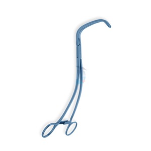 DeBakey Abrazadera de aorta en ángulo y curvada 7cm DeBakey Mordazas atraumáticas Vástagos curvos Titanio 10,5 "(26,5 cm) - Product Image 6