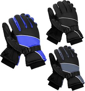 Custom Winter Ski Gloves Waterproof Touchscreen Thermal Insulated Snowboarding Sports Factory Wholesale - Product Image 1