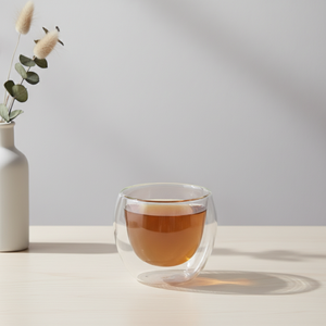 Vente chaude 3306329-0.15 Tasse en verre borosilicate à double paroi de qualité alimentaire Résistante à la chaleur Style nordique pour les boissons - Product Image 2