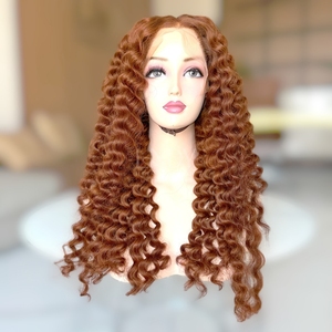 Perruques pour femmes noires 100% perruque de fermeture de vrais cheveux humains prix de gros vietnamien lâche bouclés dentelle normale - Product Image 1