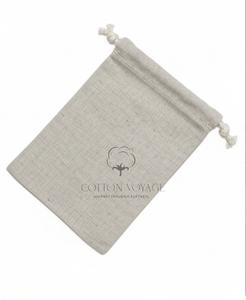 Sacs à cordon en coton de haute qualité 2026, les plus vendus, avec logo personnalisé imprimé, sac de shopping à cordon, emballage, utilisation efficace - Product Image 3