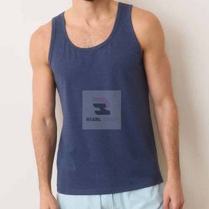 Débardeur pour hommes avec logo personnalisé vêtements de fitness et de yoga débardeurs - Product Image 3