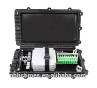 FTTH 12 24 48 96 144 Caja de cable de fibra óptica de núcleo IP68 Caja de empalme de cierre de tipo horizontal de fibra