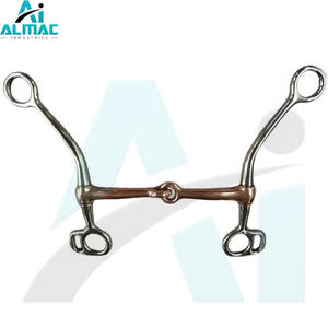 Broca De Filete de puerto bajo ALMAC para uso diario en escuelas de equitación Apalancamiento suave y entrenamiento de ajuste confiable Listo y reutilizable - Product Image 3