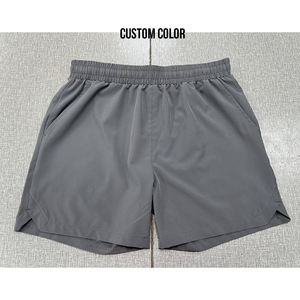 Pantalones cortos de jogging de cintura media de secado rápido, ropa deportiva de lona transpirable, pantalones cortos de rendimiento de pista de carreras reciclados para nadar y correr - Product Image 2