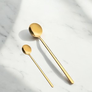 Premium <b>Bee</b> Design Brass Tea Spoon with Gold Finished for Restaurants Dining Spoon Wholesale Factory Direct Sale - Product Image 4