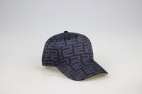 Gorras de Béisbol Ajustables de 6 Paneles, Diseño OEM Unisex, Color Personalizado, Logotipo Bordado, Patrón de Puntos, Transpirables e Impermeables