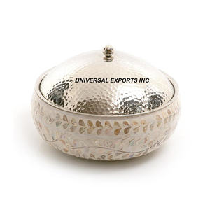 Calentador de alimentos de acero inoxidable para mesa, cazuela de cocina de calidad superior, última colección, olla caliente de metal elegante - Product Image 3