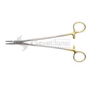 Bozemann 28 Cm T/C Soporte de aguja Manual de instrumento quirúrgico de acero inoxidable hecho en Pakistán para uso médico Fábrica al por mayor - Product Image 3