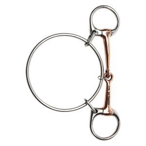 Bocado para Caballo Dexter Bit Premium de Acero Inoxidable, Boquilla de Acero Inoxidable Lisa para Mayor Comodidad, Control y Rendimiento - Product Image 2