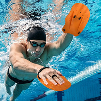 Palmes de natation ergonomiques texturées antidérapantes, palmes résistantes à l'eau, améliorent la force de préhension, palmes de plongée en apnée