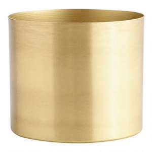 Best Seller Double Walled <b>Insulated</b> Brass <b>Ice</b> Cube <b>Bucket</b> With Handle Bar Ware Copper Hammered Oval Wine Cooler - Product Image 5