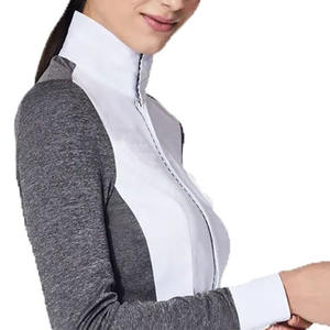 Camisas de competición 2024 nuevo estilo para mujeres ecuestres equitación señoras ecuestre caballo espectáculo camisa - Product Image 3