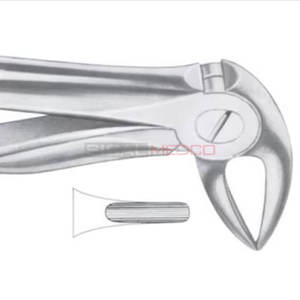 Fig. 33B Forceps d'extraction de dents de différentes tailles pour racines inférieures Instruments médicaux dentaires Prix de gros Fournisseur en gros - Product Image 4