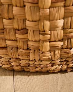 Cesta Redonda Tradicional Tejida de Jacinto de Agua con Asa, Cesta de Almacenamiento Hecha a Mano, Ecológica, Hecha en Vietnam - Product Image 5