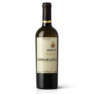Casona de la Villa Vin Rouge 100% Merlot 13% ABV 4 Mois de Maturation en Chêne Vin Blanc Espagnol 750ml - Product Image 1