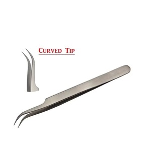 High <b>Eyelash</b> Extension Volume Lash Tweezers Precision Durable Stainless Steel Beauty Tool for Easy <b>Fan</b> Making Accurate Salon Use - Product Image 5