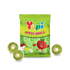 Paket tas Apple Yupi Mi permen Gummy manis permen Gummy lezat
