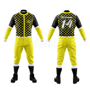Uniforme de béisbol de práctica de alto fabricante, recién llegado, uniforme de béisbol de último diseño - Product Image 1