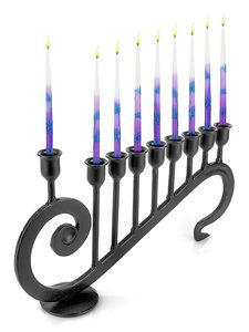 Bougeoir moderne en métal en fer forgé Bougeoir décoratif pour la maison avec revêtement en poudre noire Vente à chaud pour Noël - Product Image 3