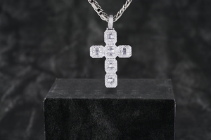 Colgantes de letras de diamante cultivados en laboratorio VVS hechos a medida, Material de oro de 10K/14K con chapado en oro, rapero de Hop Hip, regalo helado - Product Image 4