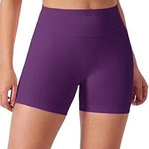 Nouveau 2025 Short de yoga pour femme de qualité professionnelle Leggings respirants de haute qualité, sans couture, taille haute - Product Image 1