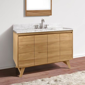 <b>BATH</b> VANITIES TEAK WOOD NO MARBLE - Product Image 1