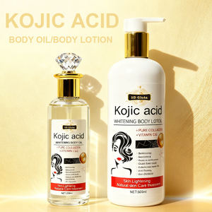 5D Gluta kojik asit beyazlatma cilt bakımı seti jel yağı yüz temizleyici saf kollajen C vitamini cilt aydınlatma kaldır karanlık noktalar Acnes - Product Image 2