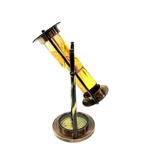 Collection Nautical Brass <b>Sand</b> <b>Timer</b> Hour Glass Shiny Modern Office / Home Decor Item at Reasonable Price Hot Selling - Product Image 3