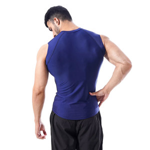 Camiseta sin mangas con logotipo personalizado para hombre, camiseta sin mangas transpirable de bajo precio para hombre, venta en línea, nueva llegada, ropa deportiva - Product Image 4