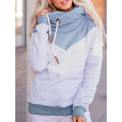 Customized Women's Breathable Knitted Hoodie with Long Line Print OEM Service for Women's Own Logo Design for Winter - Product Image 4