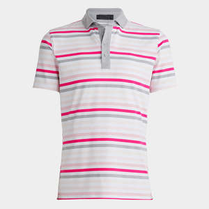 Chemises de golf pour hommes, tissu jersey respirant, à séchage rapide, extensible, impression numérique, couleurs et tailles personnalisables - Product Image 1