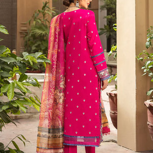 Colección de 3 piezas para mujer, traje de 3 piezas con costuras para césped, ropa india y paquistaní, verano, 2023 - Product Image 2