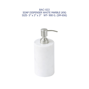 Distributeur de savon en marbre blanc moderne avec porte-brosse à dents ensemble de salle de bain rond pour hôtels et décoration de la maison au prix de gros - Product Image 2
